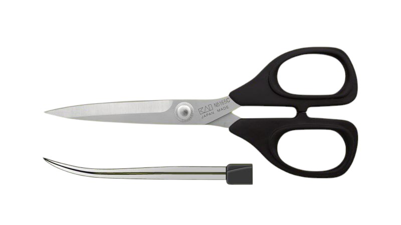 KAI N5165-C Kıvrım Uç İplik Temizleme Makası 165 Mm (Made In Japan)