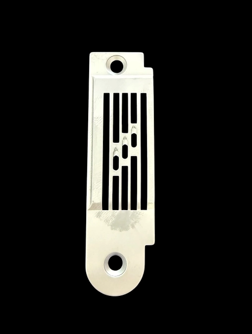 AMES & JUKI Mh-380 Zincir Dikiş 3 İğne Plaka Çapraz İğne Aralıklı Kısa Merdaneli 1/4 Plaka / 12605004-K (3,2 + 3,2 = 6,4 Mm)