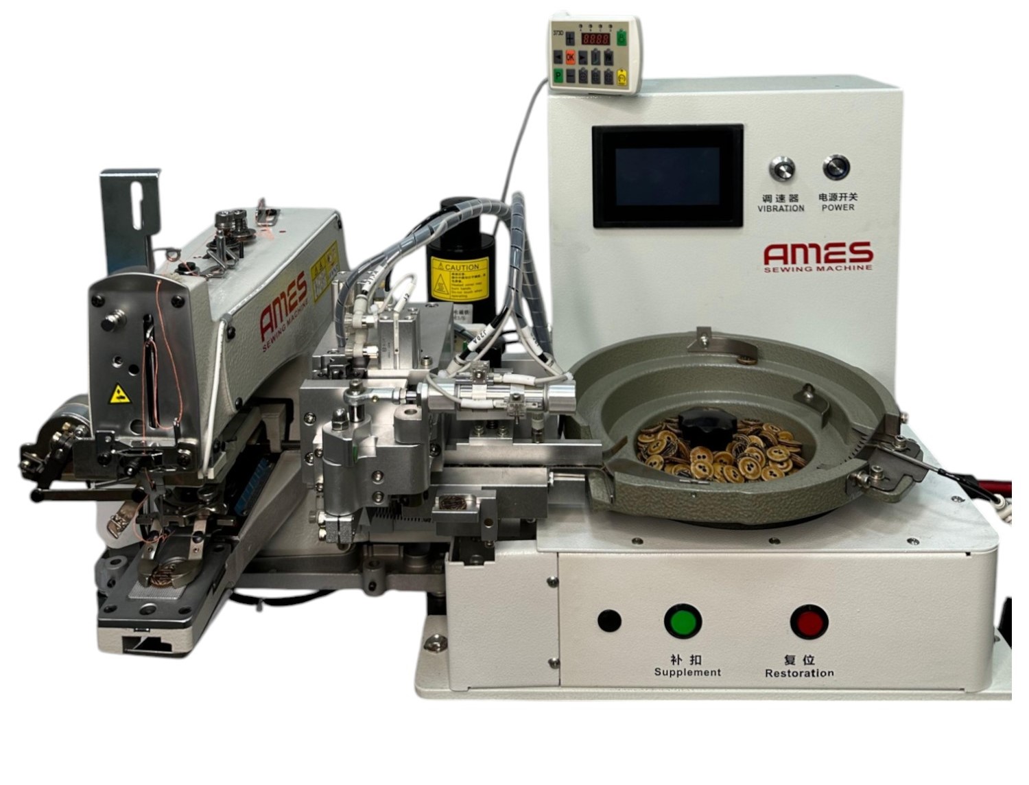 AS-1377D-BT Ames Kovalı Mekanik Düğme Makinası