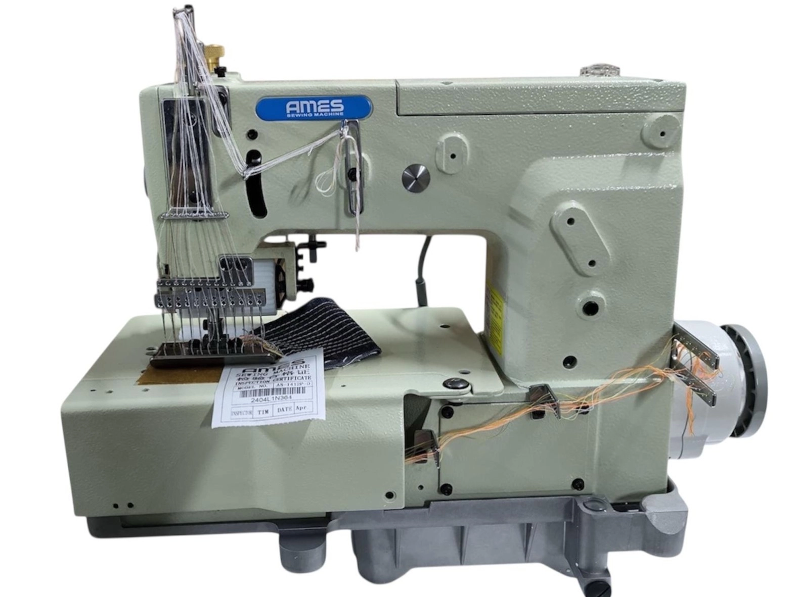 AS-1412-P-D-A AMES MEKANİK DÜZ YATAK 12 İĞNE 1/4 LASTİK (Çardaktan Tansiyonlu)