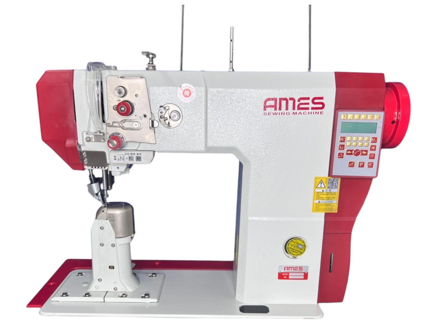 AS-1592-D1 - AMES ÇİFT İĞNE SÜTUNLU SAYA MAKİNASI RODALI İPLİK KESİCİLİ