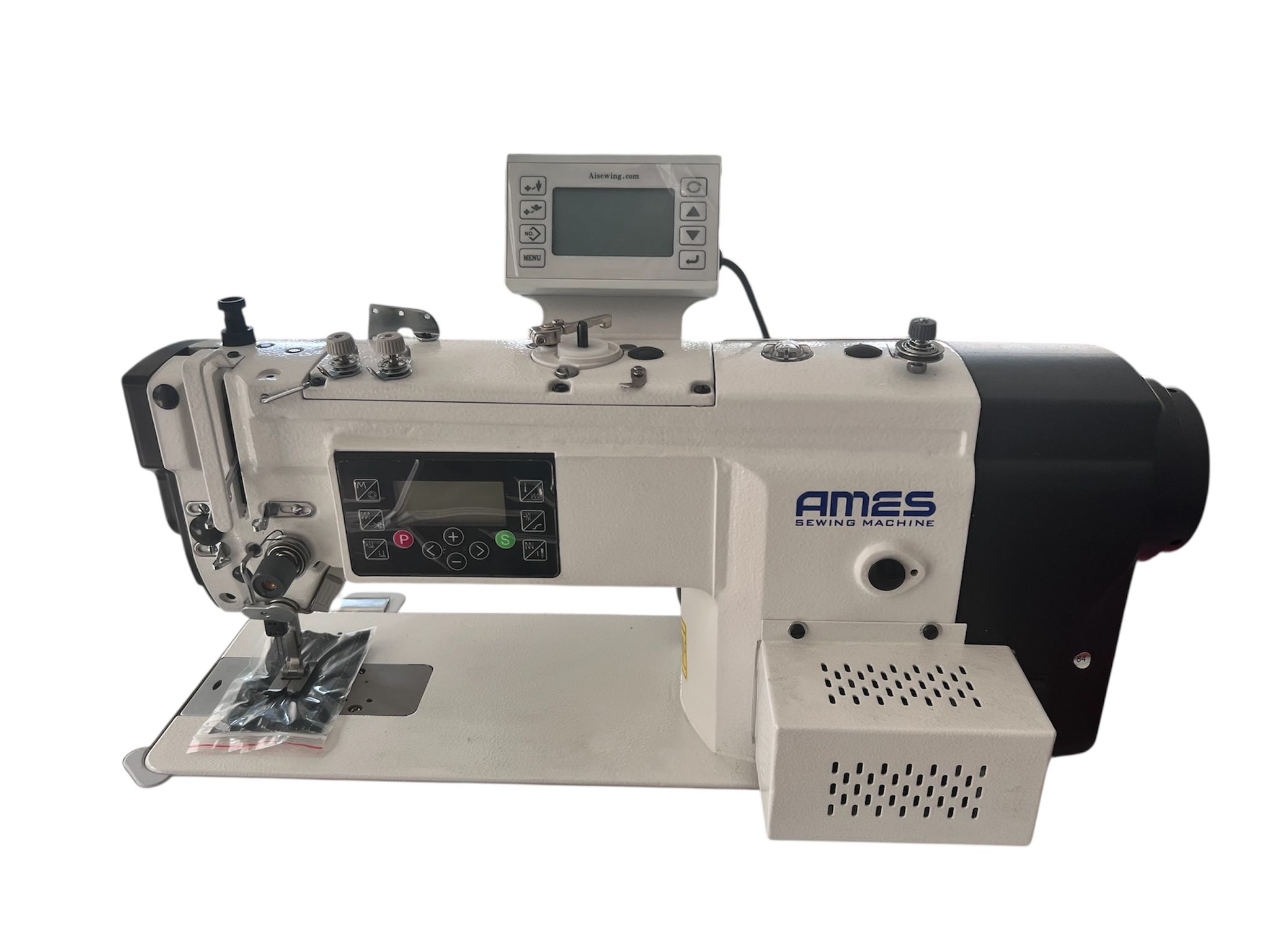 Ames  10 mm Zikzak Makinası Piko (B.Mekik) - (İplik Kesicili- Çift Step Motorlu )