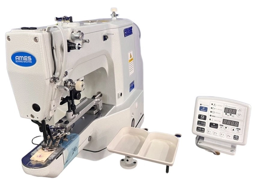 AS-438D AMES ELEKTRONİK KİLİT DİKİŞ DÜĞME MAKİNASI