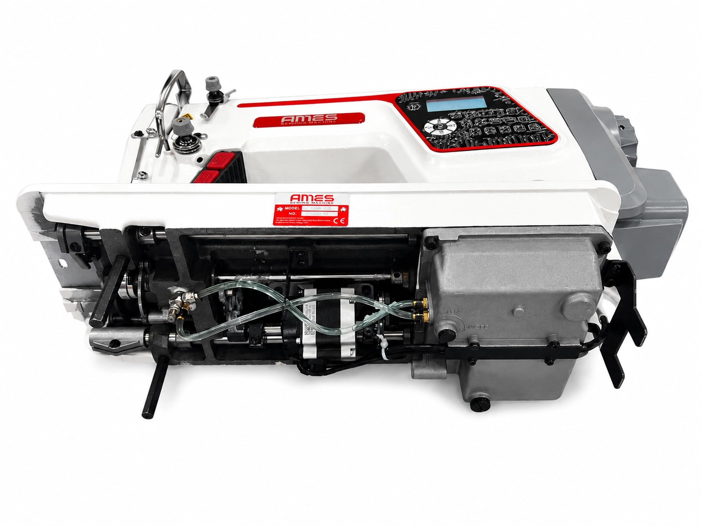 AMES İPLİK KESİCİLİ ELEK. DÜZ  (STEP MOTOR)                KAPALI KARTEL
