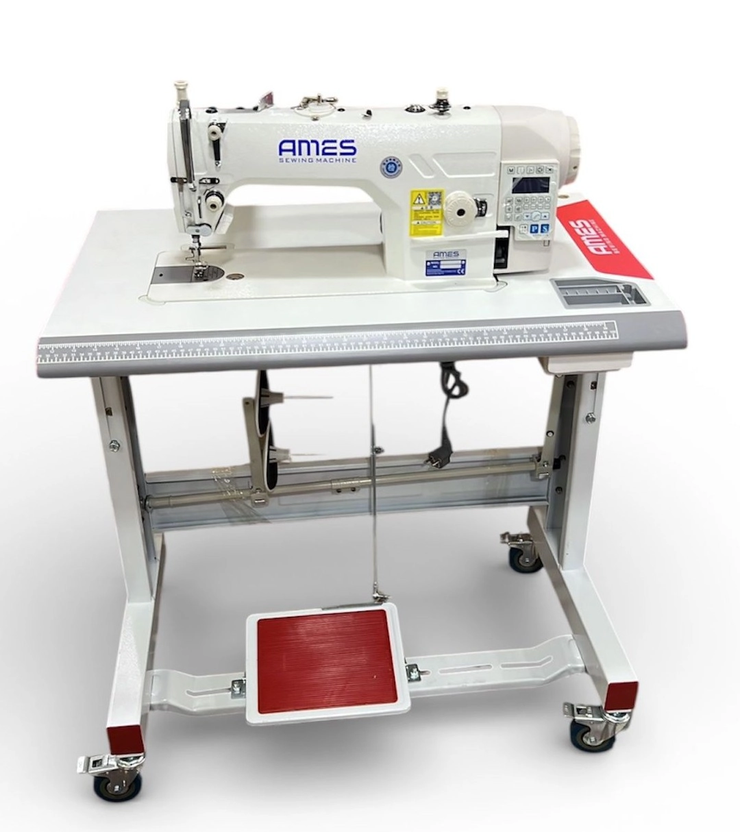 AS-9910-D4-Mini-Ames İplik Kesicili Elek. Düz Dikiş Makinası( Mini Tablalı)