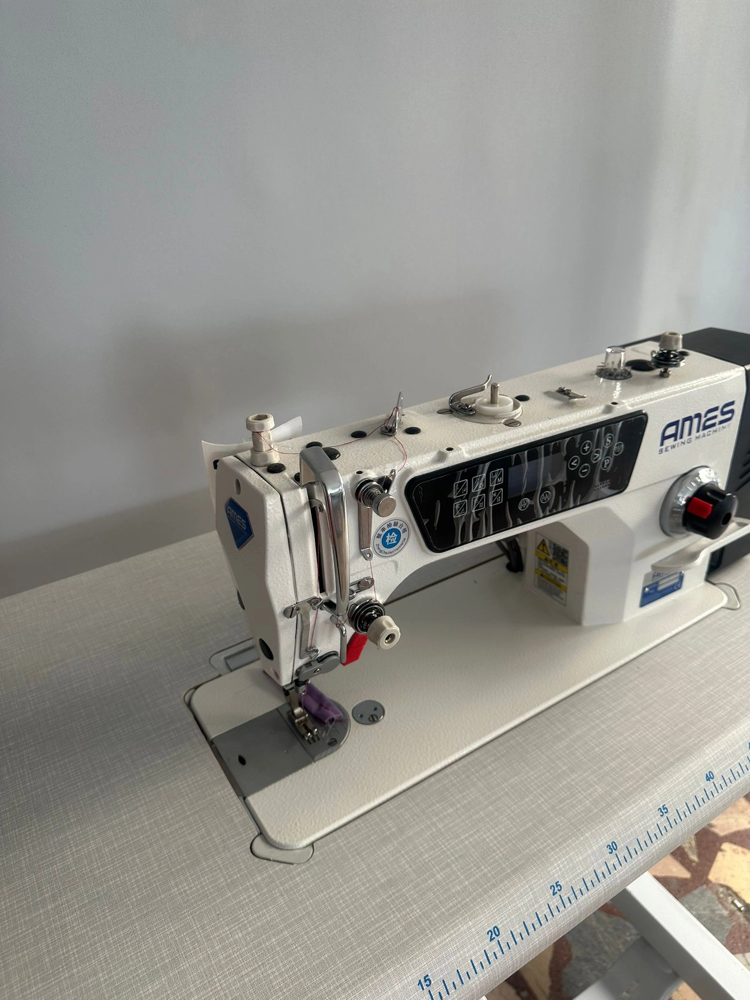 AS-A4 Ames İplik Kesicili Elektronik  Düz Makina