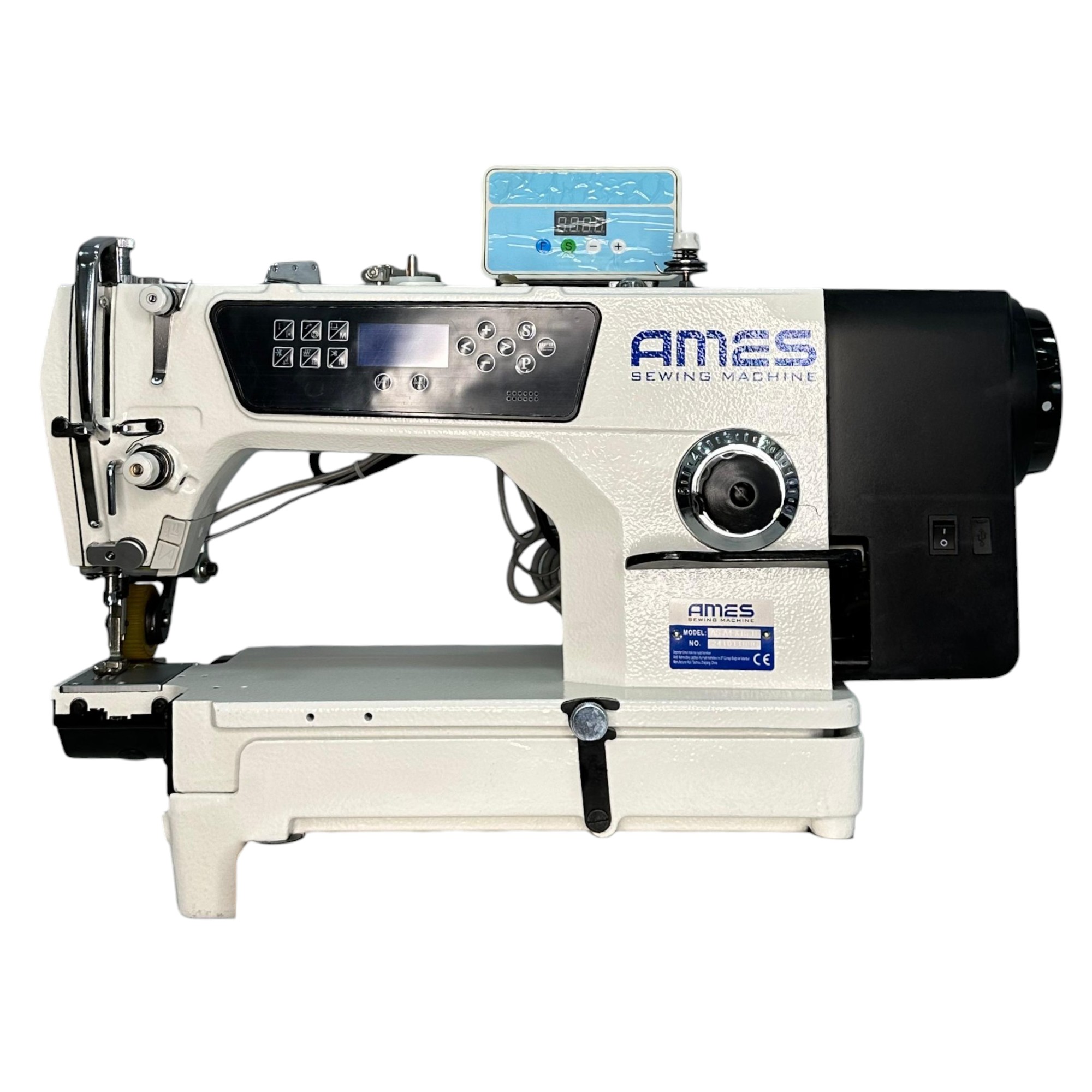 AS-A4-XT6-TI Ames İplik Kesicili Elek. Düz  (Mini Burunlu Merdaneli)