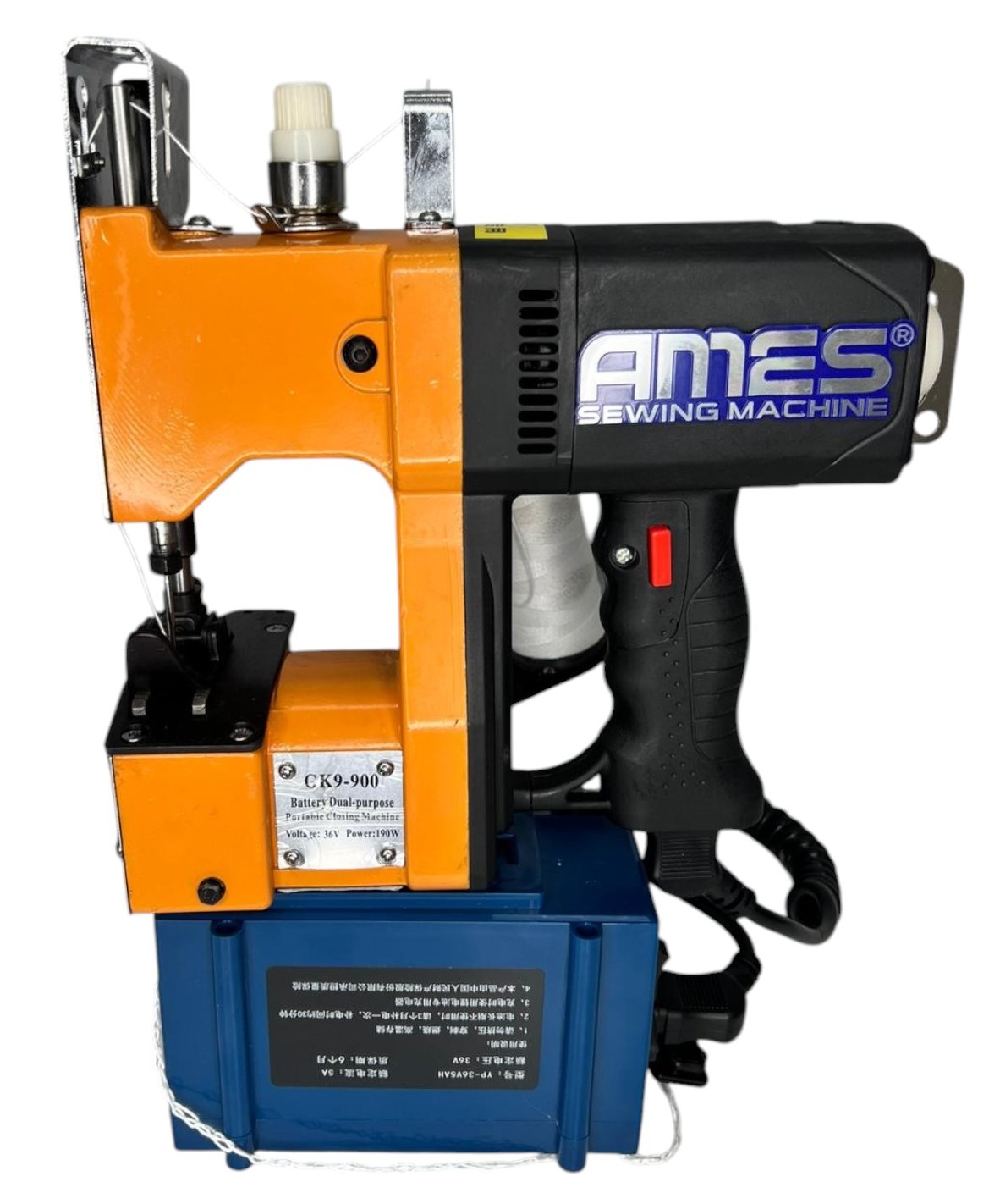 Ames Çuval Ağzı Dikiş Makinası Şarjlı Çantalı -AS-GK-900 (5000MA)