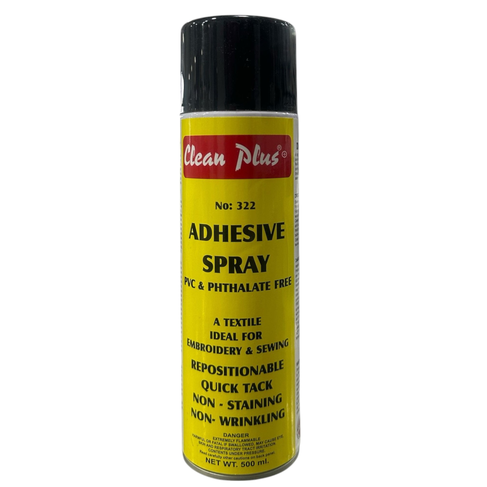 CLEAN PLUS ADHESIVE KUMAŞ YAPIŞTIRMA SPREY 500ML