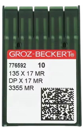 21  NUMARA  135X17/DPX17 3355MR/DPx17MR Groz Beckert Ponteriz İğne KAMBUR (10 ADET)