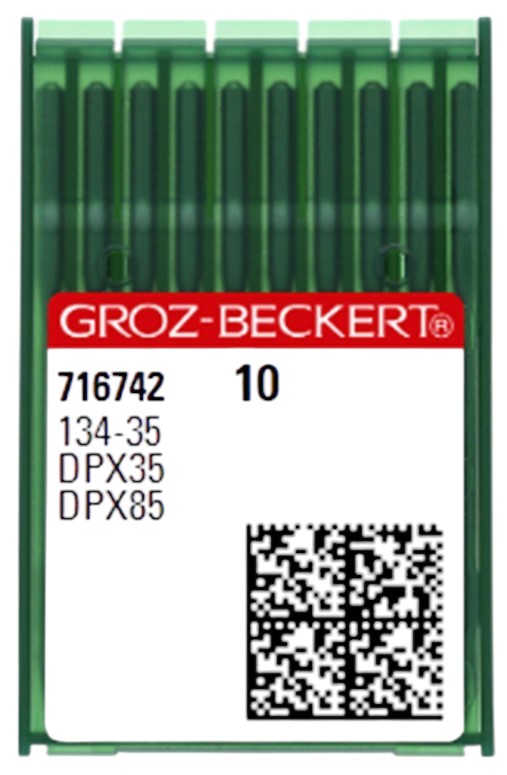 134-35/2134-35/DPX35 Groz Beckert Kalın Dip Uzun Fileto iğnesi (10 ADET)