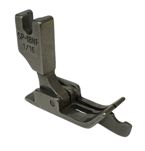 Düz Makine Yürüyen İğne Siperli Çima Ayak 1,6mm / SP-18NF 1/16