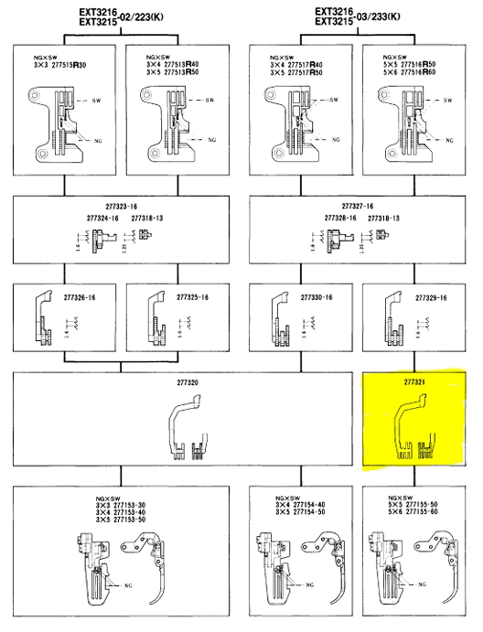 Ames & Jack & Pegasus Ov. EXT Trasportlu 5*5 Safasi 4 Sıra  Üst Dişli  ( 277321)