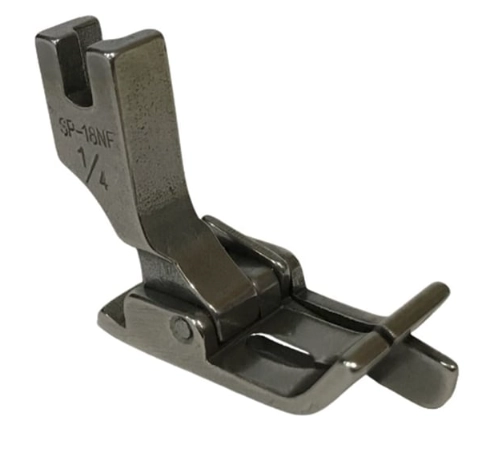 Düz Makine Yürüyen İğne Siperli Çima Ayak 6,4mm / SP-18NF 1/4