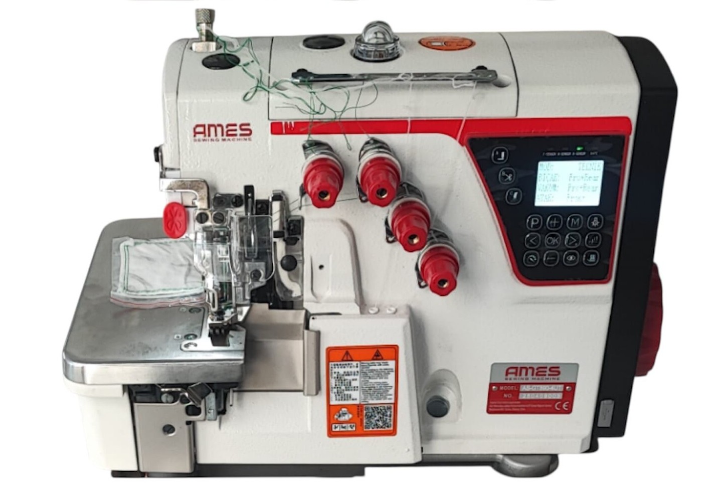 GT-890-4-SUT Ames Servo Sistem 4 İplik Elektrikli Overlok