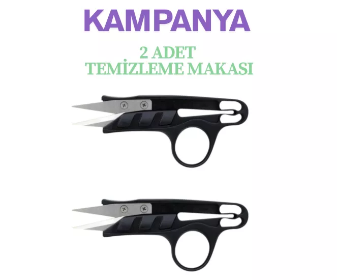 KAI  Şıkşık İplik Temizleme Makası 120 mm-2 ADET KAMPANYALI