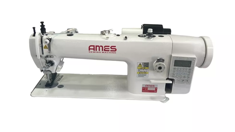 AS-0313-D4 Ames Çift Papuç Uzun Kafa 33 Cm Elektronik İplik Kesmeli 12 Mm