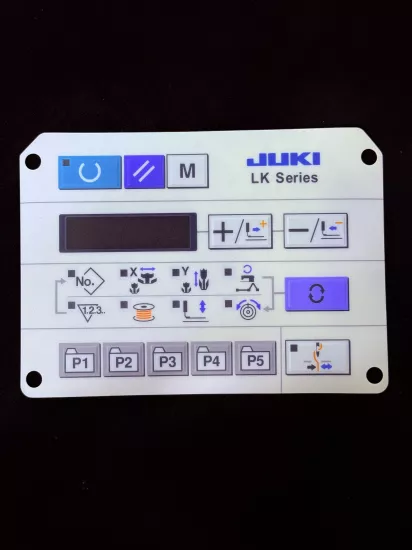 JUKI 400-05695 / 400-05691 Kontrol Paneli Etiketi (Panel Sheet) LK-1900A & LK-1903A