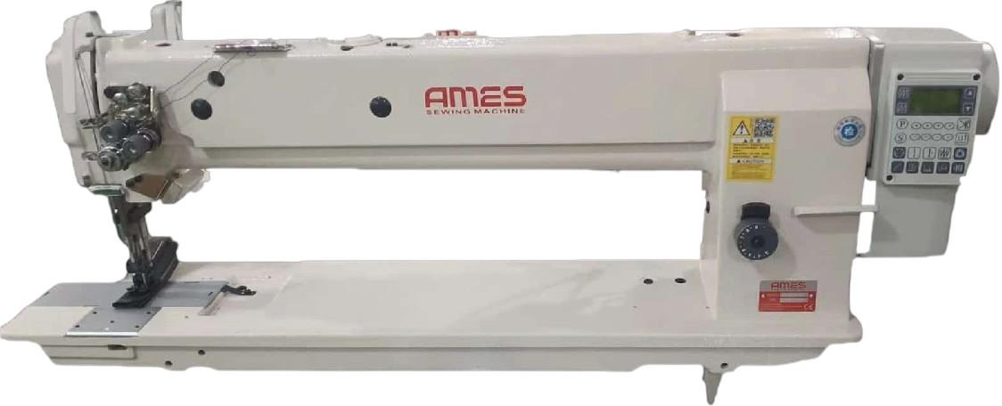 Ames İğne Ve Ayak Transportlu Çift İğne İptalsiz Dikiş Makinası  (64 Cm )                                                                                                 (Otomatik Ayak Kaldırma Ve Zik