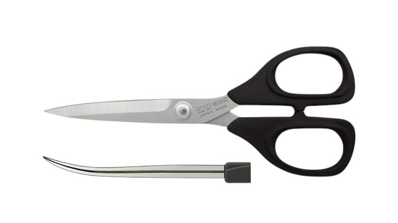 KAI N5165-C Kıvrım Uç İplik Temizleme Makası 165 Mm (Made In Japan)