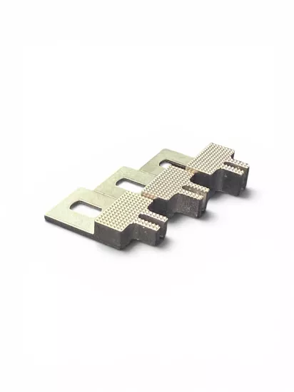 AMES & BUTTON Kova Sistemi  Top Düğme Çene Alt Plaka Düğme Sabitlme  Takozu 6 mm yüksek  AS-BK-04 6MM