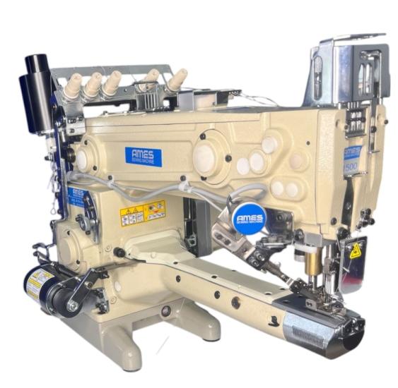 AS-1500-156M-UT Ames Ters Burunlu (Extra Uzun-37 Cm) İplik Kesmeli Elektrikli Reçme