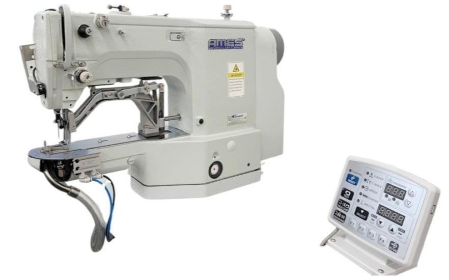 AS-430L Ames Kesicili Vakumlu Lok Ucu Punteriz Makinası