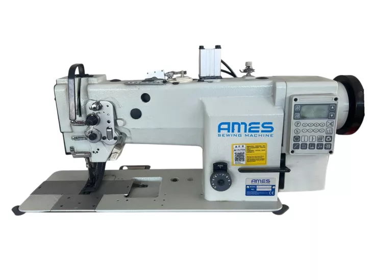AMES İĞNE VE AYAK TRANSPORTLU TEK İĞNE DİKİŞ MAKİNAS (İplik Kesicili Full Otomatik) AS-4400-D4