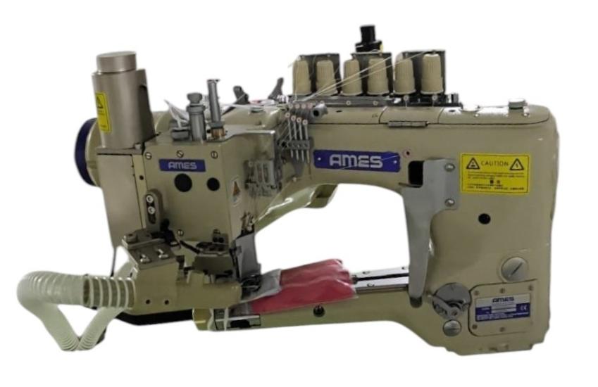 AS-62G-02MS-UT Ames Elektronik İplik Kesicili Lok Makinası Full Otomatik