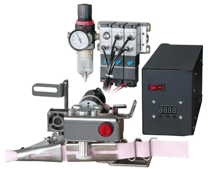 AS-246-335-SET 335 İnce Baş Makinalar İçin Uyumlu Havalı Kesicili Biye Verici