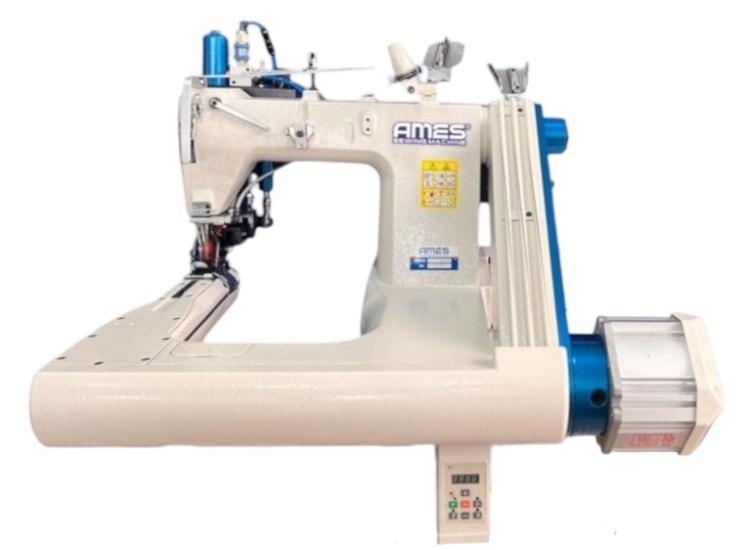 AS-9280-8A-PL Ames 3 İğne Havalı Palet Kot Kollu Çift Çeker D.Driver