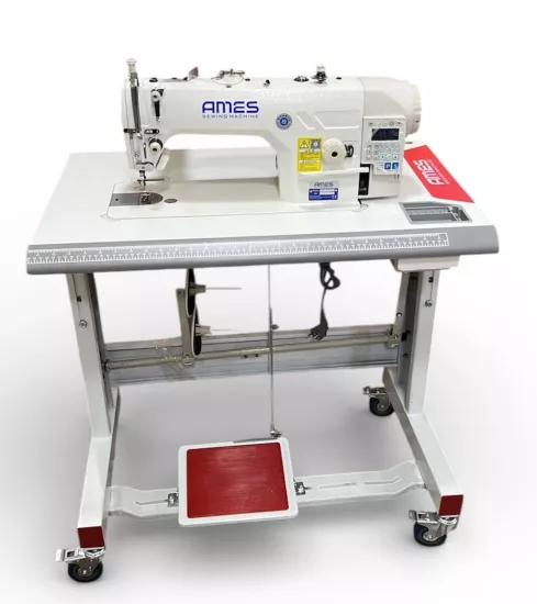 AS-9910-D4-Mini-Ames İplik Kesicili Elek. Düz Dikiş Makinası( Mini Tablalı)