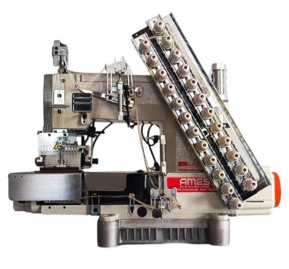 AS-VC008-12064P-UTC Ames Burunlu 12 İğne 1/4  İplik Kesmeli  Elektronik Lastik