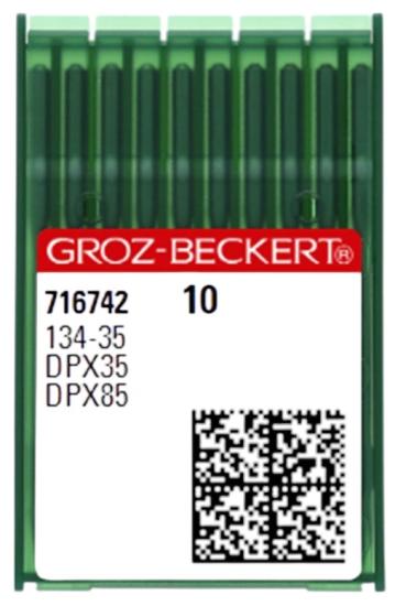 134-35/2134-35/DPX35 Groz Beckert Kalın Dip Uzun Fileto iğnesi (10 ADET)
