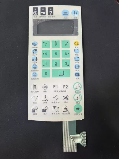 JUKI AMS-210 Kontrol Paneli Etiketi (Panel Sheet)