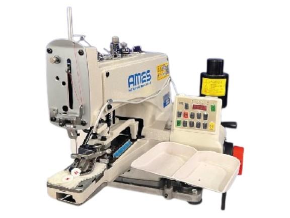 AS-T1377 Ames Mekanik Düğme Makinası Step Motorlu