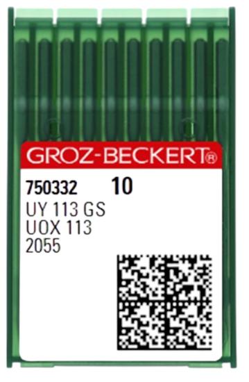 18  NUMARA  UOX113  GROZ Groz Beckert Lastik iğnesi ( 10 ADET)