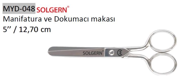 Solgern Küt Uçlu Manifaturacı Makası No: 5 – MYD-048