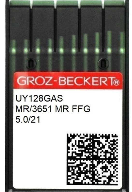 09  NUMARA  UY128GAS MR/3651 MR FFG  Groz Beckert Uzun Reçme İğne Mr Kambur(100LÜK KUTU )
